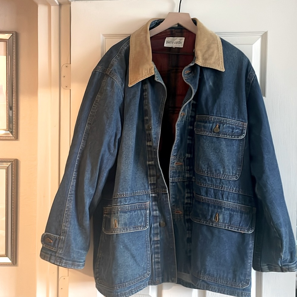 Men’s vintage Sherpa Jean jacket